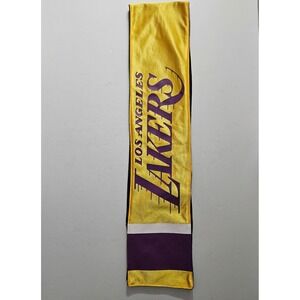 Los Angeles Lakers Unisex NBA Official Fan Gear Gold Purple Scarf